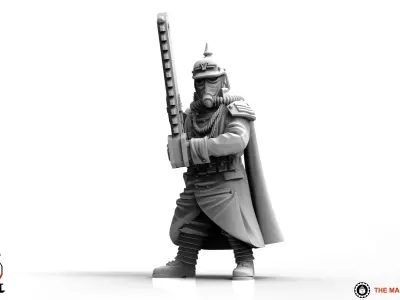 Valour Korps - Sergeant Reinhard 3D print model