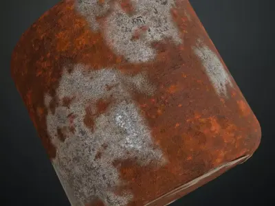 Rusty Extreme Metal Weathered PBR Seamless Texture