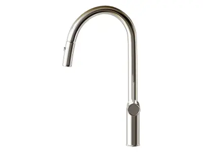 Granula 9010 stainless steel kitchen mixer 3D model