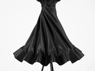 Ballerina lampshade by Rakumba 3D model