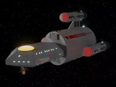 Gianello-Class Police Frigate 3D model