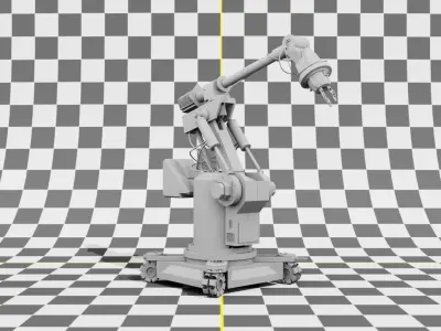 DUM-E Robot Iron Man 3D model