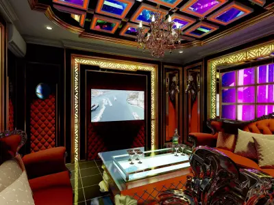 Karaoke furniture produced by CNC technology Free 3D print model