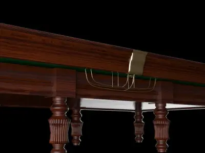 Snooker table 3D model