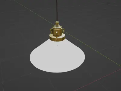 Pendant lamp 3D model get