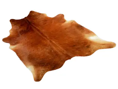 Medium Brindle Cowhide 3D model