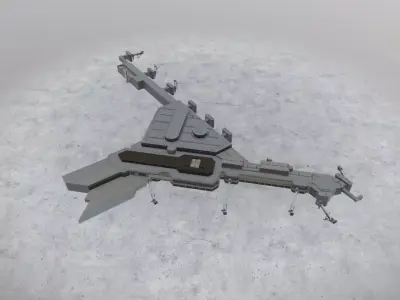 EGCC Terminal 3 Low-poly 3D model