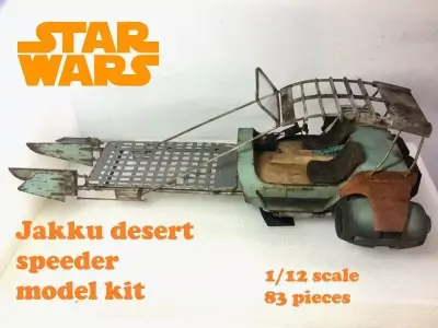 Star Wars Jakku Scavenger Speeder 3D print model