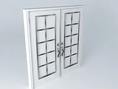 portaedson french door Free 3D model