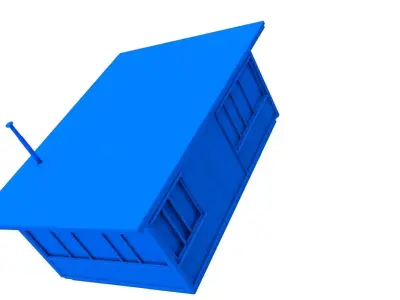 CONSTRUCTION OFFICE -  container office 3D print model