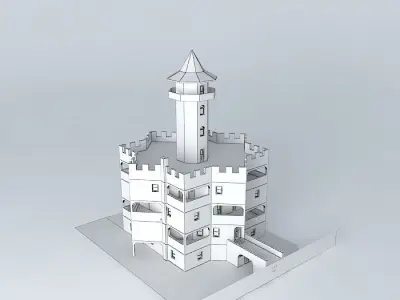 Twisted Tower Free 3D model
