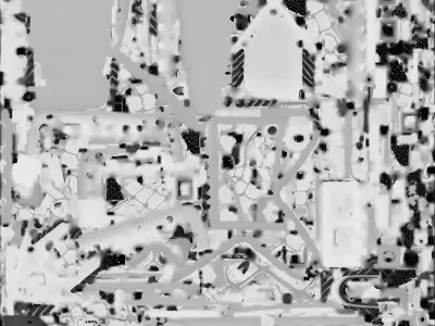 Stylized Gingerbread House 3D Model Holiday Treat Low-poly 3D model