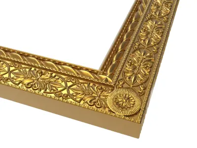 carved frame  3D model