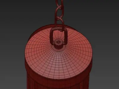 Colton 9 Light Chandelier 3D model