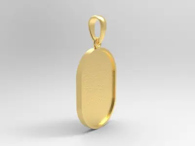 Pendant eyes 3D print model