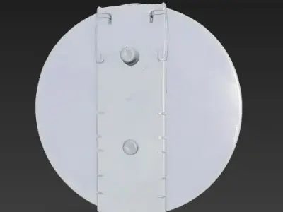 Round LED Downlight Ceiling Light 3D model