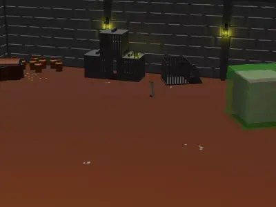 Dungeon asset-pack Low-poly 3D model