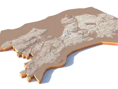 Seattle Washington USA 3D model