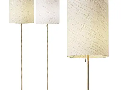 Forsyth Metal Floor Lamp 3D model