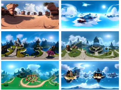 HDR Pack Environments Game Ready Texture