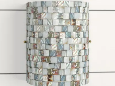 Oberg Flush Mount 3D model
