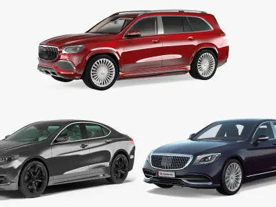  Luxury Cars Rigged Collection 2 