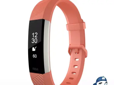 Fitbit Alta HR for Element 3D 3D model