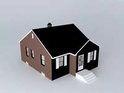 Tract House Free 3D model