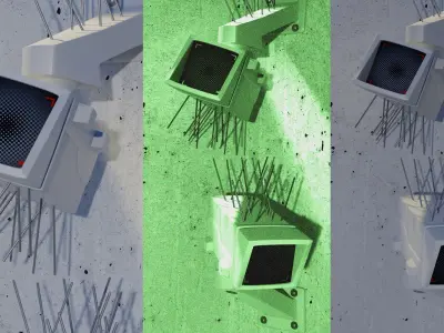 Street Camera 3D model