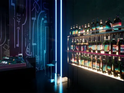 Tokyo Nightclub 3D model
