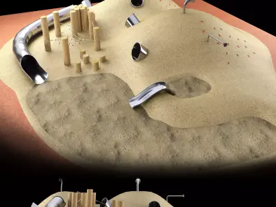 KPG KidsPlayGround 02 3D model