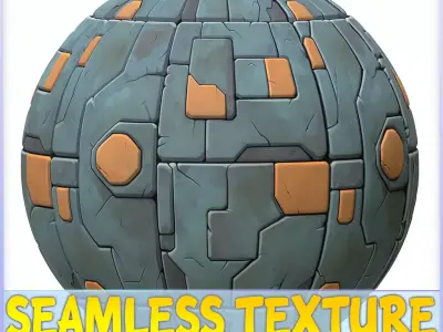 SciFi Seamless Texture Texture 55