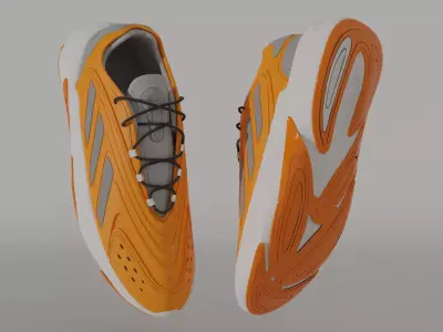 Adidas Ozelia Low-poly 3D model