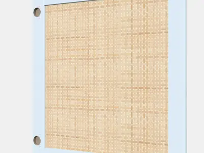 STUDSVIKEN Door 3 Low-poly 3D model