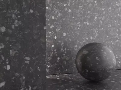 Terrazzo Material and Tile - Set 10 Texture