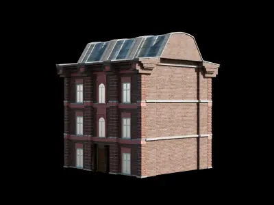 Victorian Building 1  3D model
