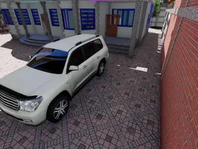 two floors  big house  3D model
