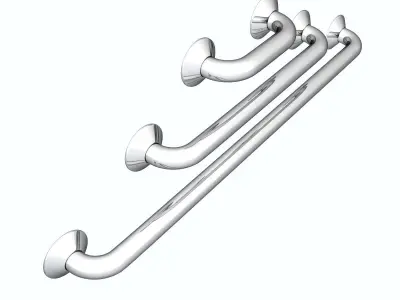 Bath Handle 01 3D model