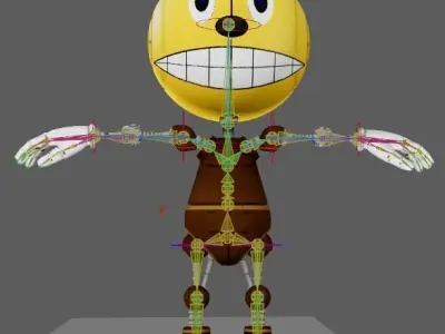 The Electrick State Cozmo Rigid 3D model