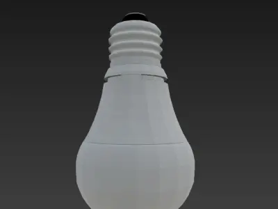 Geometric LED Bulb 3D model