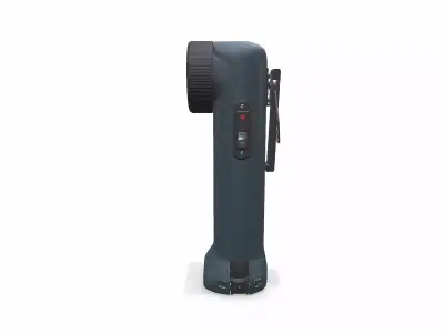 Anglehead Flashlight Low-poly PBR Low-poly 3D model