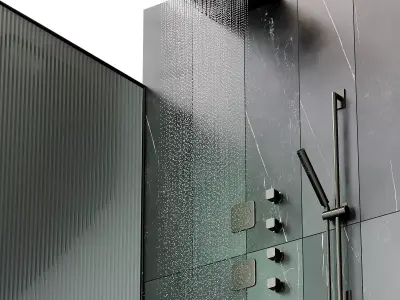 Shower 07 3D model