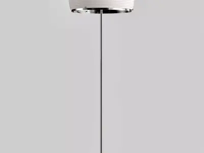 INARI modern floor lamp with shade 3D model