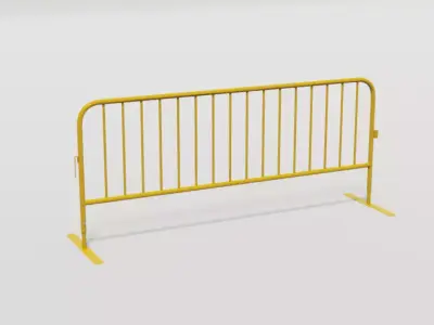 Safety Barrier 3D model get