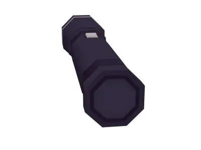 Flashlight - Hand Painted 3D model