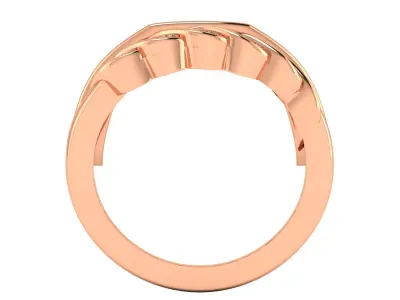 Women Ring Render 3dm STL MTL SLC JCD OBJ FBX Details 3D print model 11