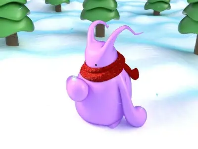 Christmas Lux Free low-poly 3D model