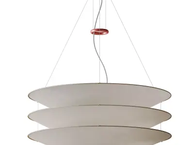 Floatation Pendant light 3D model