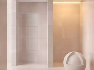 Marble wall 103 3D model