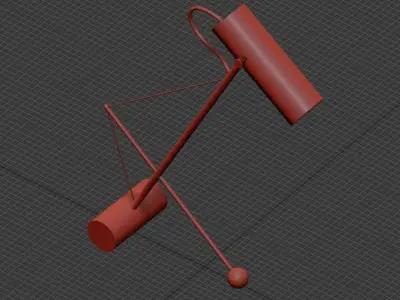 ed049 reconfigurable table lamp 3D model